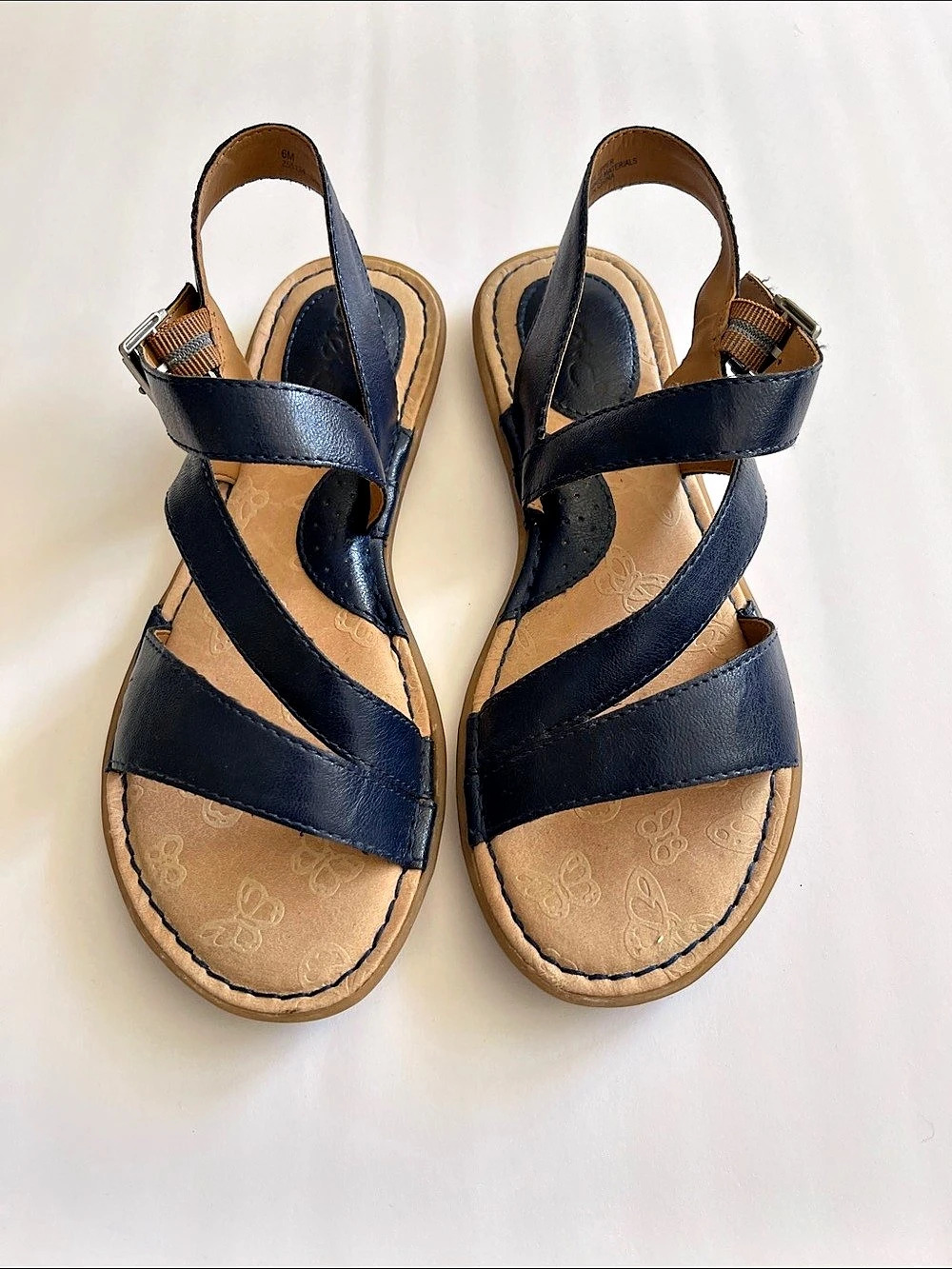 b.o.c Seashore Sandals in Blue US 6 M
